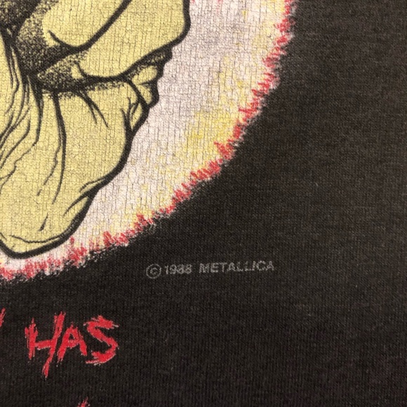 1988 METALLICA “ SHORTEST STRAW” SPRING FORD- SIZE L / MADE IN THE USA 🇺🇸 - Picture 3 of 4